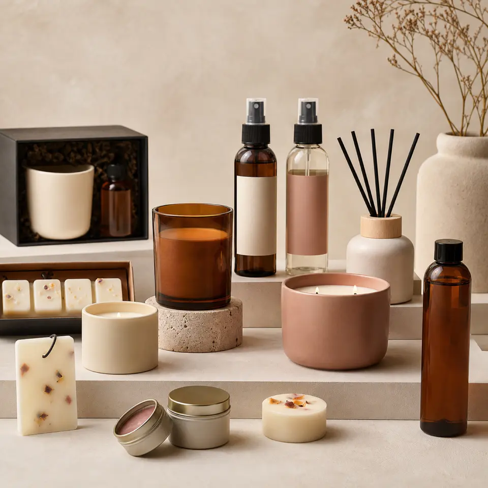 Private-label candles, room sprays and solid fragrance range