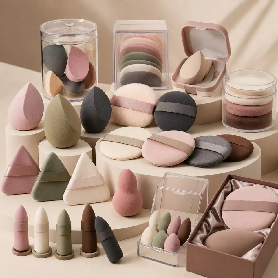 Private-label beauty sponge and puff range